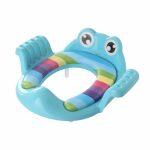 Outdoor Travel Infant Potty Cushion Children Toilet Seat Non-Slip Baby Kids Seat Potty Chair with Handle Toilet Accessories(Blue)