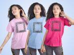 Summer Special New Collection Bandana Printed T-Shirt For Women (Available In 14 More Different Colours)