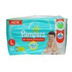 Pampers Large Size(9-14 Kg) Diaper-42 Pants
