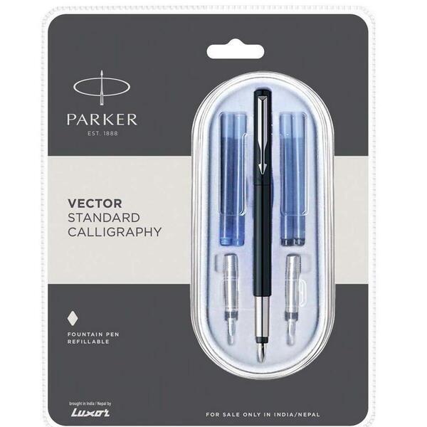 Parker Vector Standard Calligraphy Ct Fountain Pen