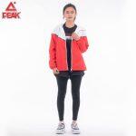 PEAK Woven Jacket Red/White for Women FW201038