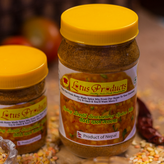 Piro Dal Masala (Homemade Spicy Lentil Seasoning Spice Mix) - 200g - Lotus Products