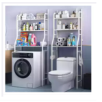 Platinum 3 Tier Laundry Bathroom Storage Rack Above Washing Machine And Toilet Washers & Dryers