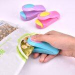 Portable Heat Sealer Plastic Bag Storage Packet Mini Sealing Machine Handy Sealers for Food Snack Kitchen Gadgets