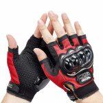Probikers Bike Gloves Half Finger Bike Gloves With Knuckle Protection For Men