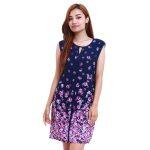 Printed Design Fancy Full Sleeved Dress For Women