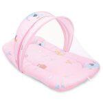 R for Rabbit Pink Color Snuggy Safari Bedding