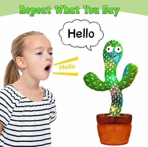 Rechargeable Dancing Cactus Toy