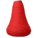 Self Flower Bell Design Lokta Paper Handmade Hanging Lamp Size 12*21 Inch