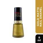 Revlon Nail Enamel Gold Mat- 554