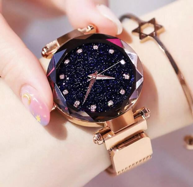 Rhinestone Design Watch For Women