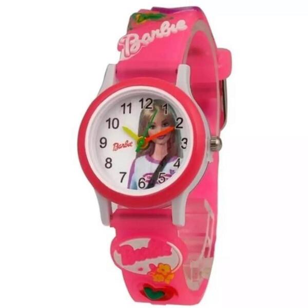 Rubber Strap Round Dial Attractive Model Watch For Kids