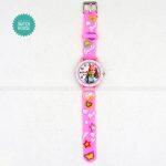 Rubber Strap Watch For Kids_Pink