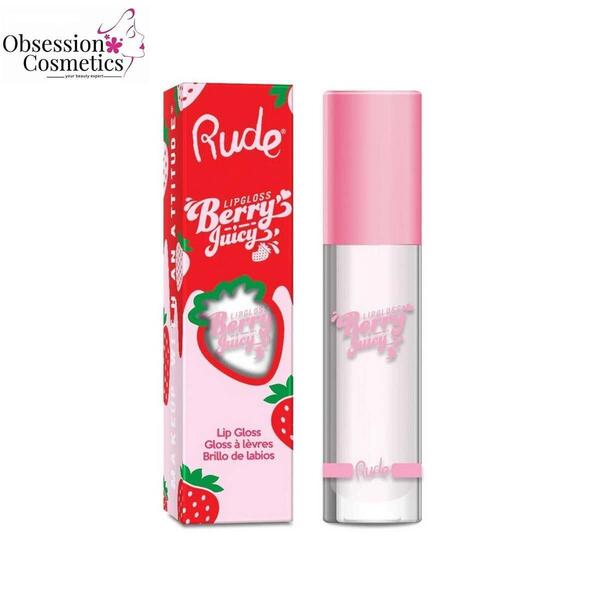 Rude Cosmetics Berry Juicy Lip Gloss - Coral Kiss