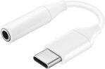 Samsung USB-C Headset Jack Adapter – Official Samsung Headphones Adaptor/ Type C/ USB-C to 3.5mm Headphone Adaptor – White , EE-UC10JUWEGWW