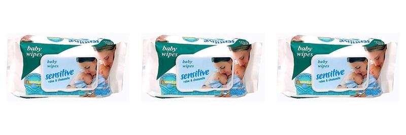 Sensitive Baby Wipes, Aloe & Chamomile, 270 Wipes