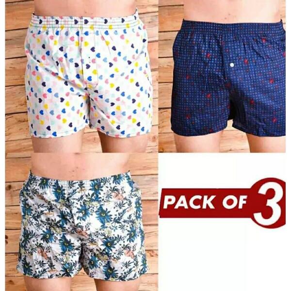 Multicolor Premium Cotton Boxer For Men