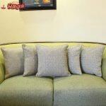 Cotton Cushion Cover -Taupe