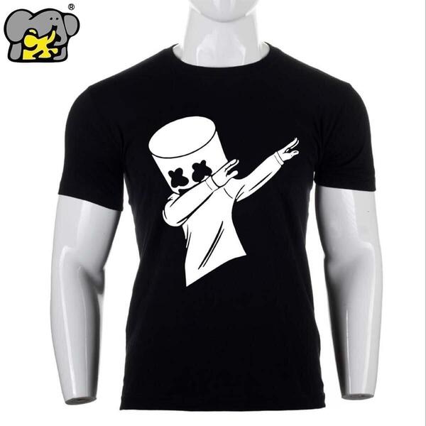 Shangrila Marshmallow Printed T-Shirt For Men