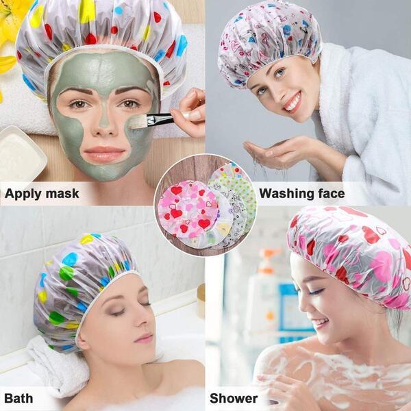 Shower Cap With Elastic Band