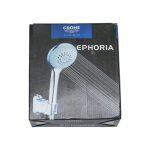 Shower Head Powerful Flow With 1.5m Chrome Shower Hose Pressure Boosting Shower Head Spray With 5 Modes Water Saving Bathing