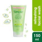 Simple Refreshing Facial Wash,150ml, 100% Soap Free