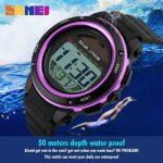 SKMEI 1096 Small Dial Solar Powered Digital Chronograph Sporty Watch