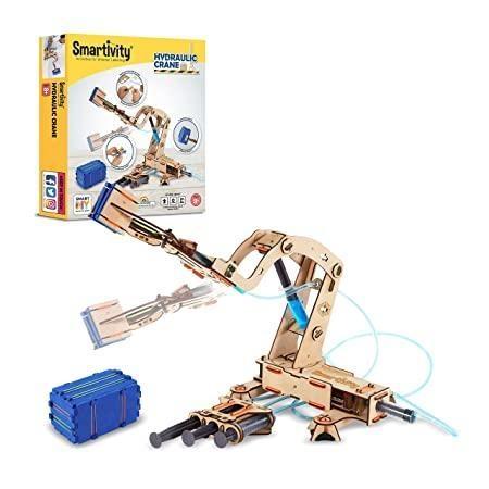 Smartivity Hydraulic Crane STEM DIY Fun Toys, Educational & Construction based Activity Game & Gift for Kids 8 to 14 years