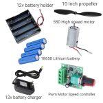 Speed Control DIY Fan Home Made Arduino Fan Rechargeable With 18650 Lithium Battery And Battery Holder Motor Speed Controller
