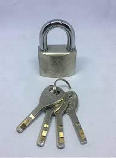 Star Wheel World Class Padlock w/ 4 Keys 30 mm