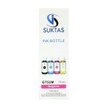 Suktas GT52M Magenta Ink Bottle For HP Deskjet GT 5820/5810 INK TANK 310/315/319/410/415/419 Series SMART TANK 350/450/511/518/618 Series