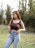 Summer Korean Style Cami Crop Top For Women