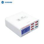 Sunshine SS-304Q 6-Port USB Fast Intelligent Fast Charger All Brand Mobile Support