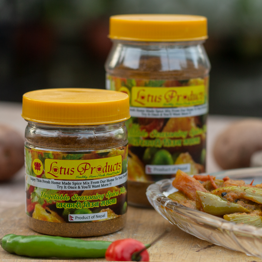 Tarkari / Tiun Masala (Homemade Vegetable Seasoning Spice Mix) - 100g - Lotus Products