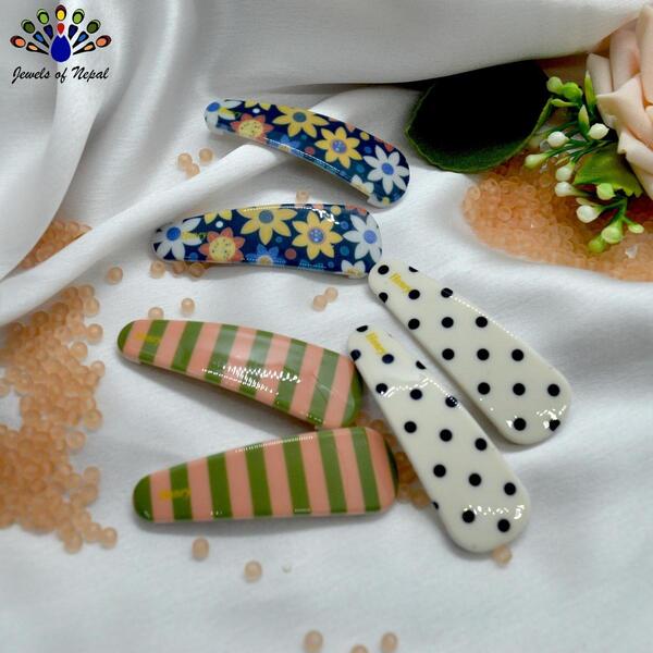 Teen Style Tic Tac Hair Clip Set For Women