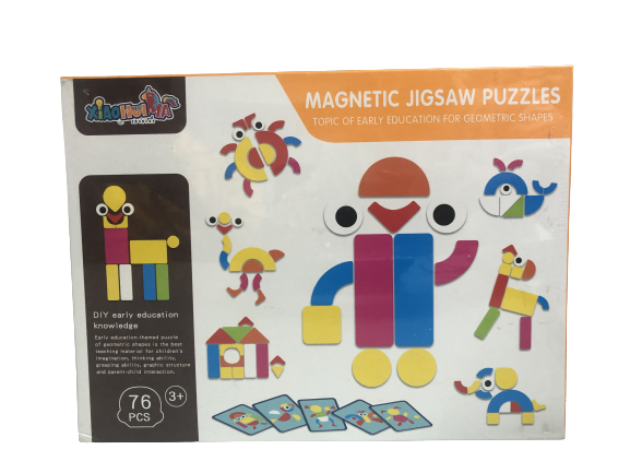 The Toy Store Magnetic Jigsaw Puzzles (Geometric Shapes)