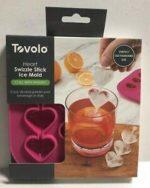 Tovola Heart Swizzle Stick Ice Mold