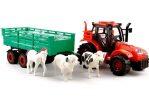 Tractor Trolley With Animals