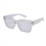 Transparent Frame 5502 White Sunglasses For Men