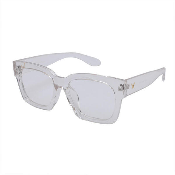 Transparent Frame 5502 White Sunglasses For Men
