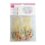 Transparent Polka Dotted Balloons – 2 Packets