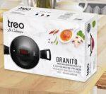 Treo By Milton Brand Granite Non Stick Coat Kadai 22 Cm