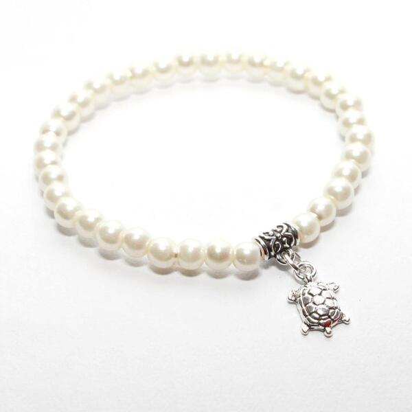 Turtle Design Silver Color Bracelet For Women