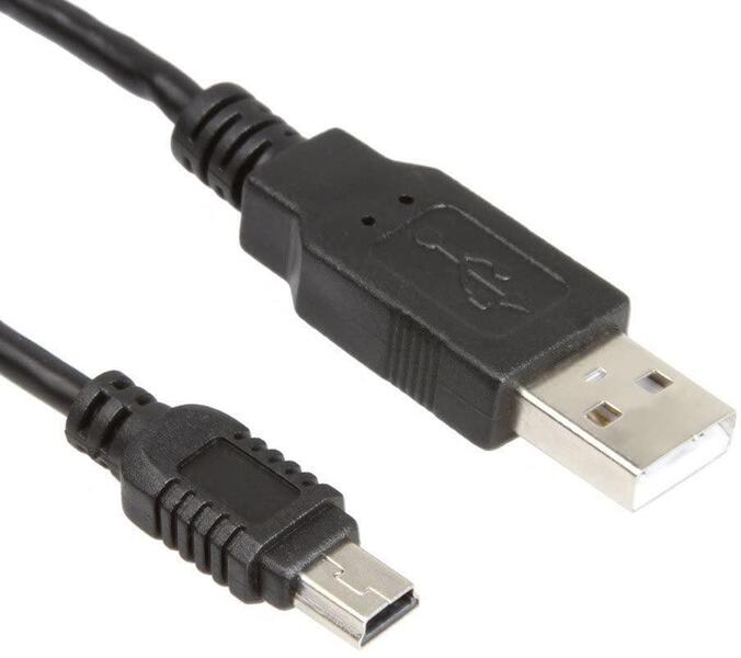 USB Cable 2.0 Version USB Am to Mini USB 5p Cable.1.5M
