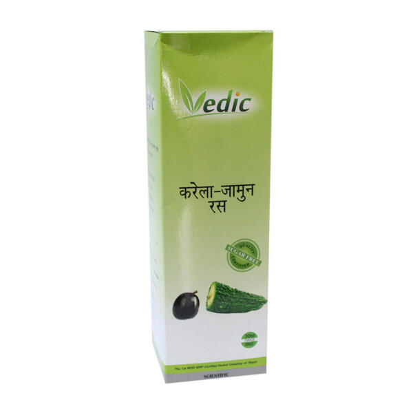 Vedic Karela Jamun Juice Sugarfree