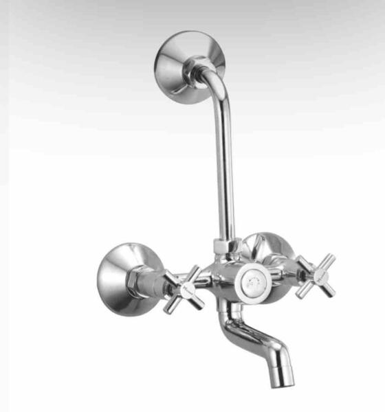 Wall Mixer 2 in 1 Bathroom Indian