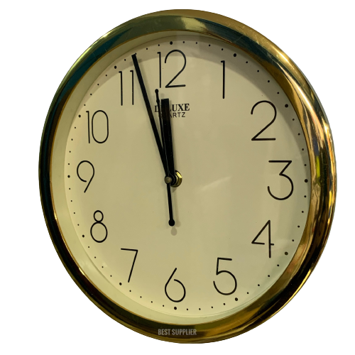 Watch House-Round Shape Numbering Dial With Clear Visiblity Durable Quality Attractive Model Wall Clock