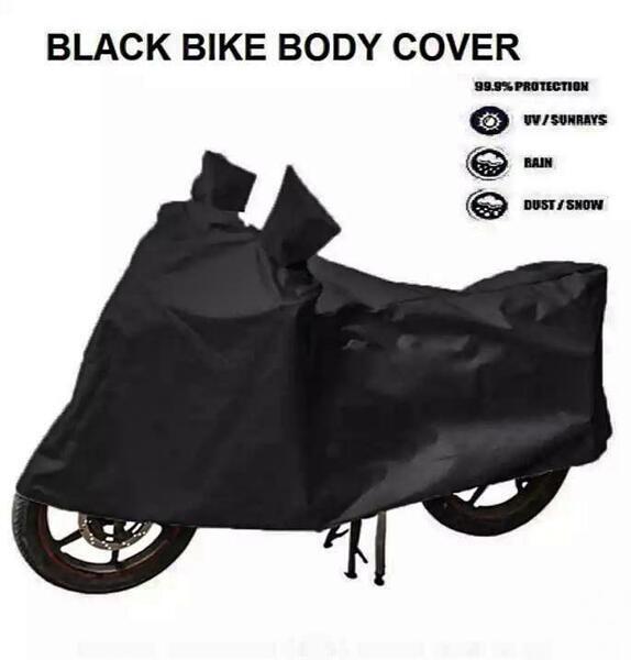 Water Resistant, Dustproof, Uv-Guard Bike Body Cover For Monsoon
