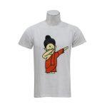 Cute Buddha Printed T-Shirt For Men
