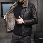 Winter Faux Suede Jacket For Men